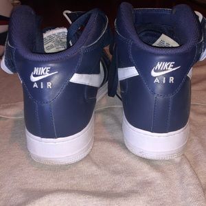 Nike Air Force 1 Mid 07 Tnr - Midnight Blue/ White